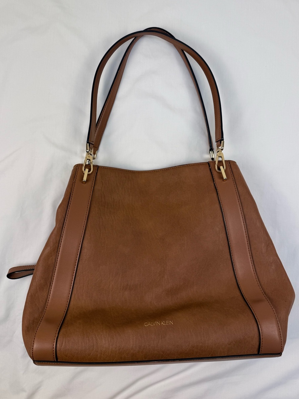 Calvin Klein Brown Tote Bag